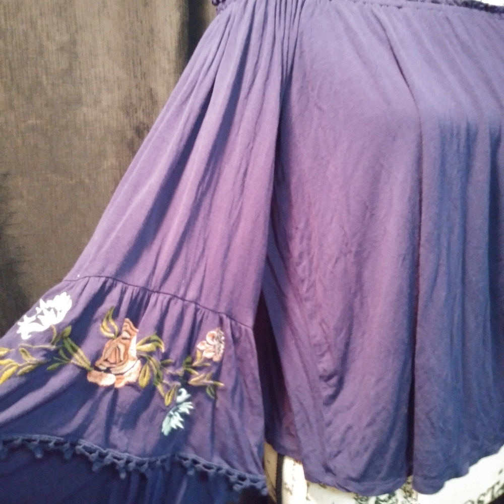 Gorgeous boho off shoulder blouse
